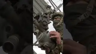BM-21 Grad Rocket Launcher of the Russian army #military