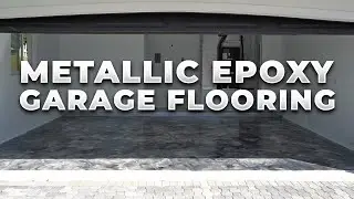 Metallic Epoxy Magic: Garage Flooring Transformation