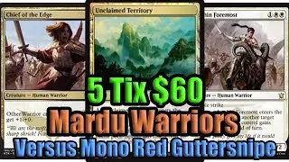 MTG Budget Modern Warriors vs Mono Red Guttersnipe