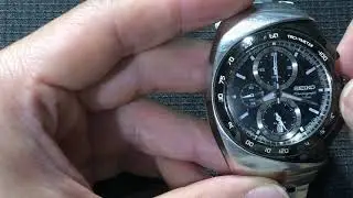 How to setting the alarm on SEIKO Watch 7T62 - 0HKO