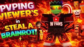 🔴LIVE! Expensive PvP for Brainrots SAB #stealabrainrot #roblox