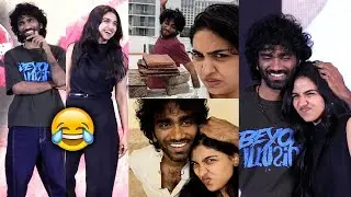 Pradeep Ranganathan & Mamitha Baiju Re Create Funny Incidents While Dude Shooting Spot | Airanews