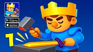 Royal Lands: Save The King - Gameplay Walkthrough Part 1 - Build The Castle (iOS, Android)