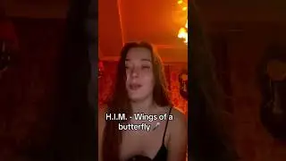 H.I.M. - Wings of a butterfly female cover by Anniko Shemet #cover #singer #villevalo #lovemetal