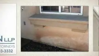 Construction Defect - Stucco Stains
