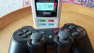 Playstation 3 EMF levels tested - Cornet ED88T plus - RF radiation