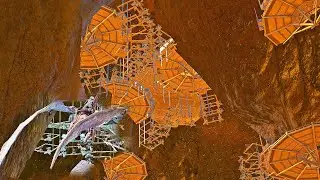 Raiding Small Base with Pter C-Spin Cliff Platform | Ark PvP Phase 3 S1 Episode 7