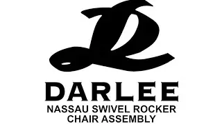 Darlee Patio Furniture Nassau Swivel Rocker Chair Assembly