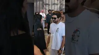 Race Gurram Duo #AlluArjun & #ShrutiHaasan&rsquo;s stylish encounter in Dubai at #SIIMA2025 | Gulte
