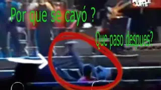 El día que se cayó JUAN GABRIEL ¡ QUE PASO DESPUES? video exclusivo