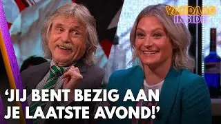 Roxane lacht om grap over Johan: 'Jij bent bezig aan je laatste avond!' | VANDAAG INSIDE
