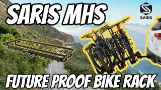 Saris MHS 3-Bike Hitch Rack Review + Easy Unboxing & Setup | Expandable, Durable