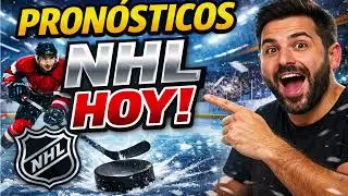 🔥 PRON&Oacute;STICOS NHL HOY | An&aacute;lisis y Picks de los 10 Juegos | Parley Zuliano 🏒💰