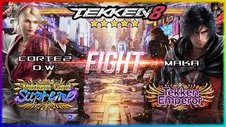 TEKKEN 8 Replays Stars - LIDIA ( Tekken God Supreme ) VS CLIVE ( Tekken Emperor ) High Level