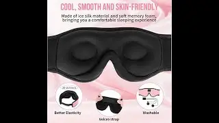 MUSICOZY Sleep Bluetooth Headset Bluetooth Wireless Sleep Mask for relieving insomnia stress