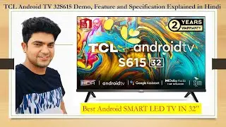 TCL 32S615 Android TV Demo | 32