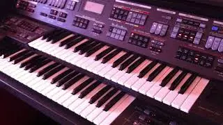Technics SX EX 70, PCM organ from 1986-87.