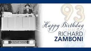 The Coolest Birthday Wishes for Richard Zamboni's 93rd Birthday!