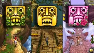 Temple Run 2 Blooming Sands Vs Temple Run Vs Temple Run 2 Winter Wasteland - Endless Run Gameplay