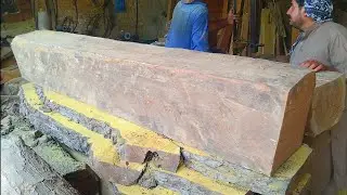 Wait And Watch How They Recover Old Useless Wood And Give Him New Shape | Wood Cutting Art