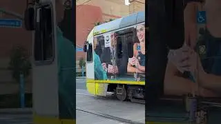 E line P3010 departs Jefferson/USC station