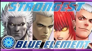 Top 15 BLUE ELEMENT Fighters in King of Fighters All Star | KoFAS Tier List