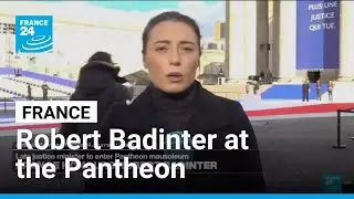 France&rsquo;s former justice minister Robert Badinter to enter Pantheon &bull; FRANCE 24 English