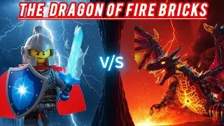 LEGO AI&ndash; The Dragon of Fire Bricks (Full LEGO Movie) | Epic 8K Cinematic