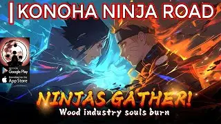 Konoha Ninja Road Gameplay - Android Naruto Game