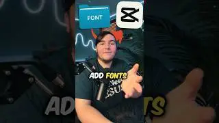 Как добавить пользовательские шрифты в CapCut PC!😯