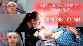 ВЛОГ/Лисий эффект в изгибе D или С?/Простая схема/Моделирование ресниц - инструкция