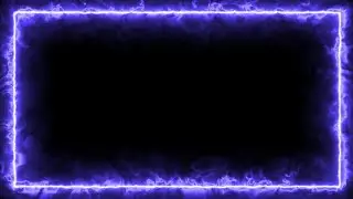 Neon Border Black Screen Effects, Background Video Effects, Green Screen Video, AE Effects, Template