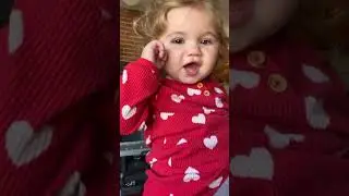 I LOVE YOU ❤️ #kisses #toddlerlearning #learntotalk #communication