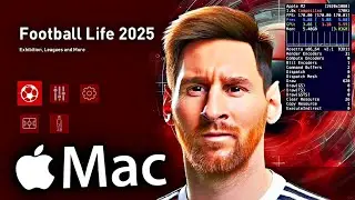 SP Football Life 2025 Mac OS [ Apple Silicon M1, M2, M3, M4 ] Mac Football Life 25 Gameplay