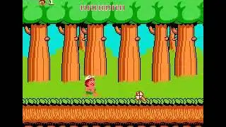 NES: Adventure Island Level 1-1 to 1-5