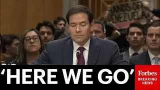 BREAKING NEWS: Sec. Marco Rubio Interrupted By Protester While Giving Opening Statement