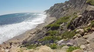 Exploring Southeast Lighthouse and Mohegan Bluffs, Block Island, Rhode Island
