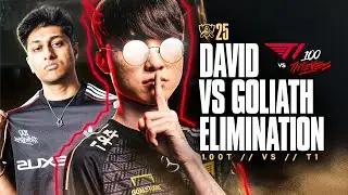 100T vs T1 LOSER GOES HOME | IWD 2025 WORLDS