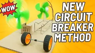 new Circuit Breakers Mentorn | Fan Experiment #dcmotor #youtubeshorts #diy