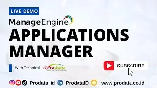 Live Demo Applications Manager Prodata ManageEngine : Application performance monitoring made simple