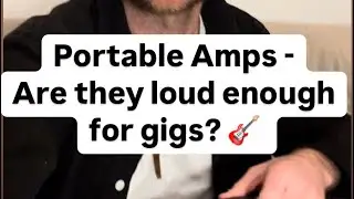 Testing out my SMALL portable amp at a BIG venue 🎸