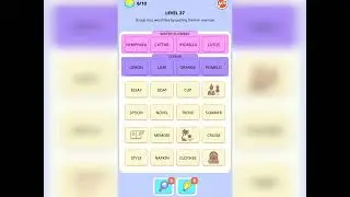 Word Merge Level 27 Solution Answer Walkthrough
