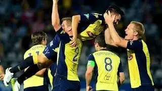 Central Coast Mariners vs Newcastle Jets, Hyundai A League 2014 (Round 16)