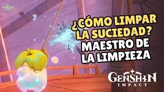 C&oacute;mo limpiar la suciedad en Maestro de la limpieza | Desaf&iacute;o contrarreloj | Genshin Impact