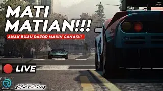 RELA MATI MATIAN BUAT NGELAWAN RAZOR!!! | 🔴NFS: Most Wanted Refueled EVO Live Streaming | Episode 9