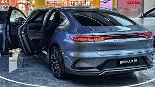 Новый BYD Han EV (2025) &mdash; супер-роскошный комфортный электромобиль-седан | Обзор