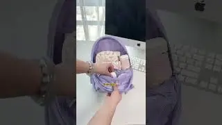 ￼BAGSMART Fashion Mini Backpack Casual Wanita 9.7 Inch Ringan Tahan Air