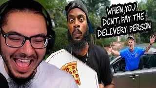 Darryl Mayes - WHEN YOU DON'T PAY THE DELIVERY PERSON W/ ‪@gavinblake23‬ ) | REACTION