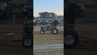 Garden tractor pulling Pink Hill, North Carolina, 2025.#tractorpulling