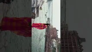 Omkareshwar jyotirling 🔱📍🕉️ #harharmahadev #madhyapradesh  #travel #temple #saree #narmadaghat